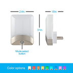 GE 34694 Color-Changing LED Dusk-to-Dawn Night Light