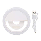 Bewinner Rechargeable Clip-On LED Selfie Fill Light