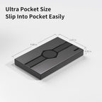 Alphami 1TB Portable External Hard Drive with USB-A and Type-C