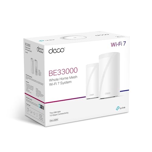 TP-Link Deco 7 Elite BE95 Quad-Band WiFi 7 Whole Home Mesh System — main product image