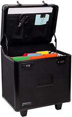 Vaultz VZ03969 Locking Mobile Business File Case