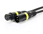 Accu Cable 10ft DMX Cable & AC3PDMX5 Power Cable Bundle