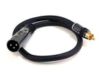 Monoprice 104775 XLR Male to RCA Male Cable