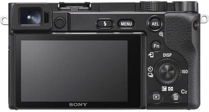 Sony a6100 Mirrorless Camera ILCE6100L/B Lens Bundle Renewed