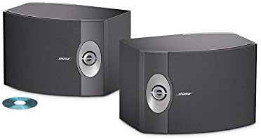 Bose 301-V Stereo Loudspeakers Pair Black Renewed
