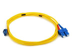 Monoprice 111853 LC/SC Single Mode Duplex Fiber Optic Cable 15 Meter
