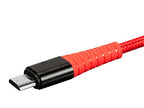 Monoprice 131194 AtlasFlex USB 2.0 Micro B Cable Red