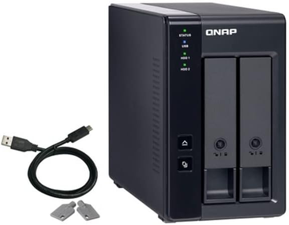 QNAP TR-002 2 Bay USB 3.2 Gen 2 NAS Expansion