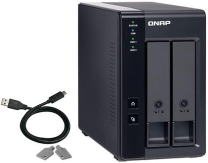QNAP TR-002 2 Bay USB 3.2 Gen 2 NAS Expansion