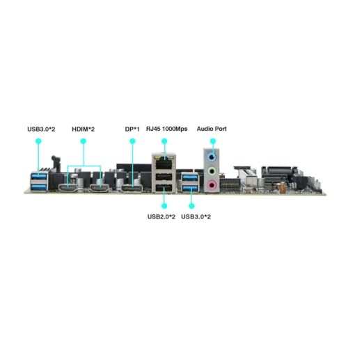 VEDFOI Desktop Motherboard and CPU Combo Set — main product image