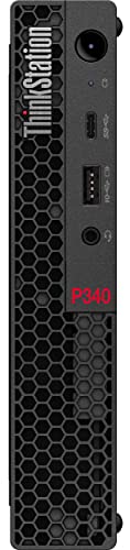 Lenovo 30DF001UUS-4380-25626 ThinkStation P340 Mini PC Bundle