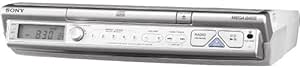 Sony ICF-CD543RM Kitchen CD Clock Radio (Renewed)