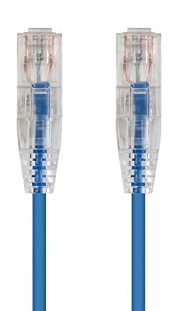 Monoprice 113528 Cat6 Ethernet Patch Cable 3ft Blue