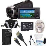 Sony HDR-CX405 Handycam Full HD Camcorder Bundle