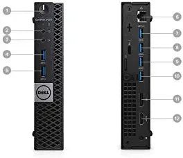 Dell OPTIPLEX5050M Micro i5-7600T SSD Windows 10 Pro Renewed