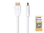 Monoprice 121511 Premium HDMI Cable White 25ft
