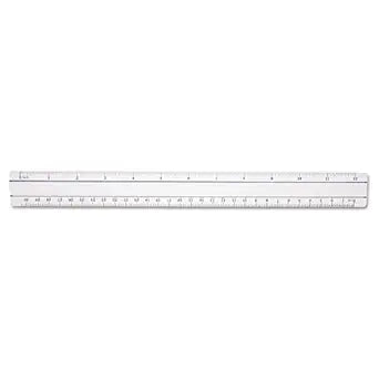 Westcott 15571 12-inch Clear Magnifying Ruler — main product image