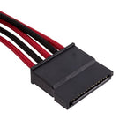Corsair CP-8920190 Sleeved SATA Cable Red/Black