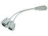 Monoprice RS232 Serial Splitter Cable - DB9 Female to Male