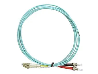 Monoprice 139430 OM4 Fiber Optic Cable - 1M, LC/ST, Multimode Duplex