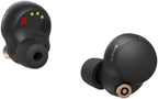 Sony WF1000XM4/B Noise-Cancelling Wireless Earbuds Black (Renewed)