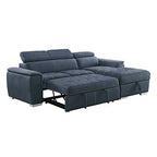 Lexicon 194840112198 Asheville Sleeper Sectional Blue