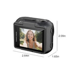 NKVADZBSFEP 1080P Wearable Palm-Sized Mini Action Camera