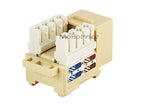 Monoprice 105381 Cat6 Punch Down Keystone Jack Beige