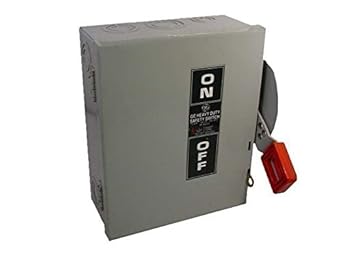 GE THN3362 60A 600V 3Ph N1 NonFused Switch