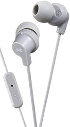 JVC HA-FR15-H-E In-Ear Sweat Proof Headphones with Mic - Grey