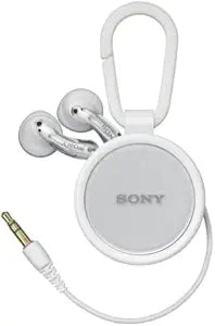 Sony MDRKE30LW/W Bud Style Carabiner Headphones