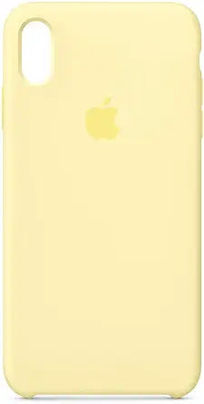 Apple iPhone Xs Max Silicone Case - Mellow Yellow
