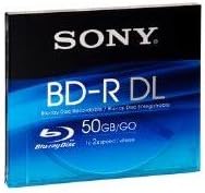 Sony BNR50AHE Blu-Ray 50GB Recordable Dual Layer Disc