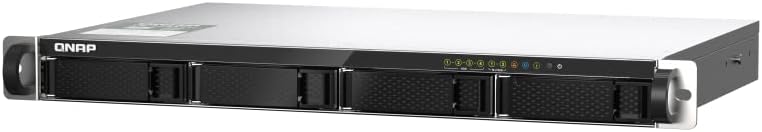QNAP TS-435XEU-4G-US 4-Bay Rackmount NAS - 10GbE, NVMe SSD Ready