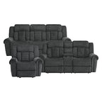Lexicon 194840173502 Taylor 3-Piece Reclining Living Room Set