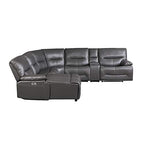 Lexicon Westby Power Reclining Sectional Sofa Gray