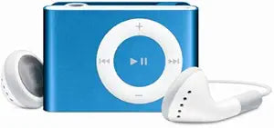 Apple MA949LL/A iPod shuffle 1 GB Bright Blue (2nd Generation) — main product image