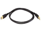 Monoprice 105442 3ft USB 2.0 A-A Cable Gold Plated