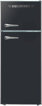 RCA HBFR786BLACK6COM - 7.5 cu ft Retro Black Mini Refrigerator