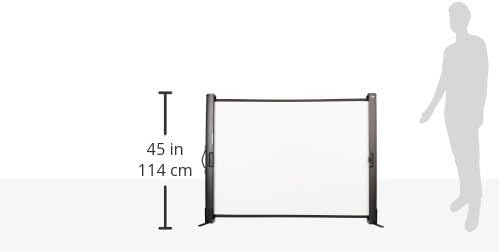 Epson ES1000: Ultra Portable Tabletop Projection Screen, 50"