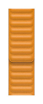 Apple Leather Link Watch Band 40mm California Poppy