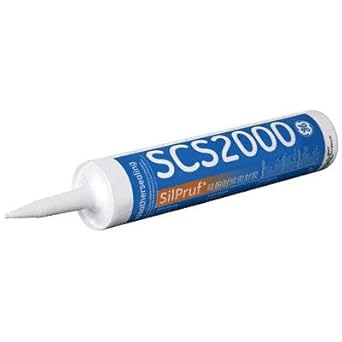 GE SCS2009 Silpruf Silicone Sealant - Aluminum