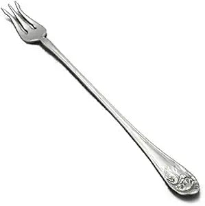 Community Flower De Luce Silverplate Pickle Fork