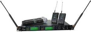 Shure UR124D+/BETA58 Dual Wireless Microphone System — main product image