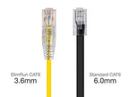 Monoprice 113521 Cat6 SlimRun Ethernet Cable 1ft