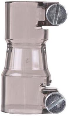 Spyder Kingman Spyder Straight Elbow Smoke Grey Paintball Part — main product image