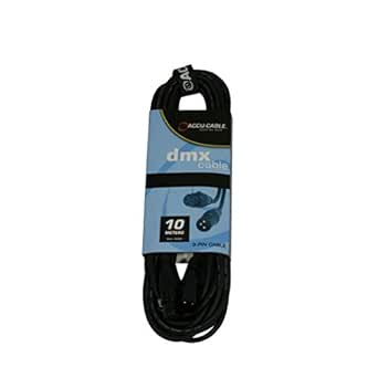 Accu Cable AC-DMX3/10 - 10m 3-Pin DMX Lighting Cable