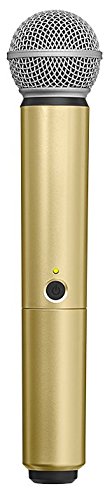 Shure WA713-GLD Gold Handle for BLX2/SM58, BETA58A Mics