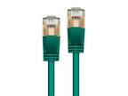 Monoprice 127436 SlimRun Cat6A STP Ethernet Patch Cable 1ft Green