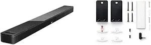 Bose 900 Smart Soundbar with Wall Bracket Black